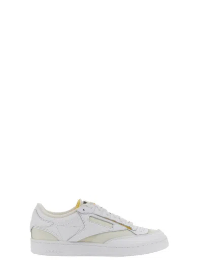 Maison Margiela X Reebok Men Club C 85 Sneaker In White