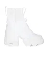 Maison Margiela X Reebok Tabi Instapump Fury Hi Ankle Boots In White