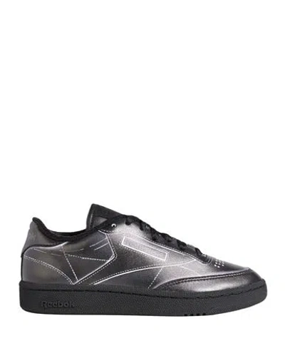 Maison Margiela X Reebok Woman Sneakers Black Size 5 Other Fibres