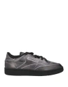 Maison Margiela X Reebok Woman Sneakers Black Size 6.5 Textile Fibers In Black