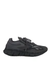 Maison Margiela X Reebok Woman Sneakers Black Size 7 Textile Fibers