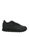 Maison Margiela X Reebok Woman Sneakers Black Size 8 Leather In Black