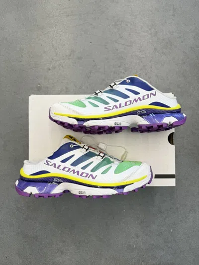 Pre-owned Maison Margiela X Salomon 2024 Salomon Xt-4 Mm6 Maison Margiela White Mule Shoess Shoes