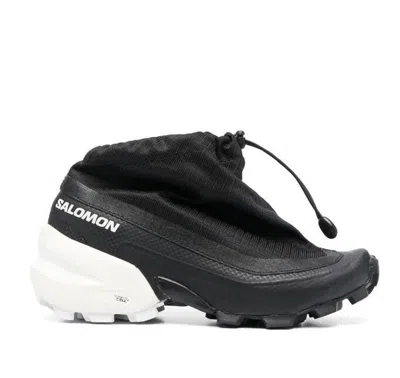 Pre-owned Maison Margiela X Salomon Ss23  Cross Low Blk 38 Shoes In Black