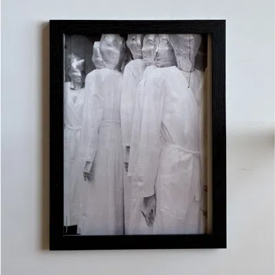 Pre-owned Maison Margiela X Vintage Maison Martin Margiela Archive Picture Framed Poster 9x12 In Multi