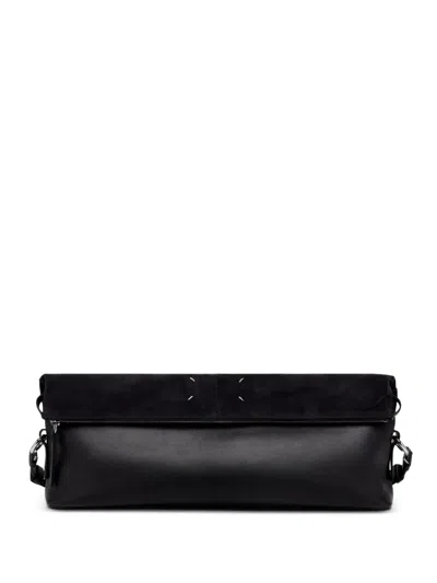 Maison Margiela Xl 5ac Soft Pouch Shoulder Bag In Black