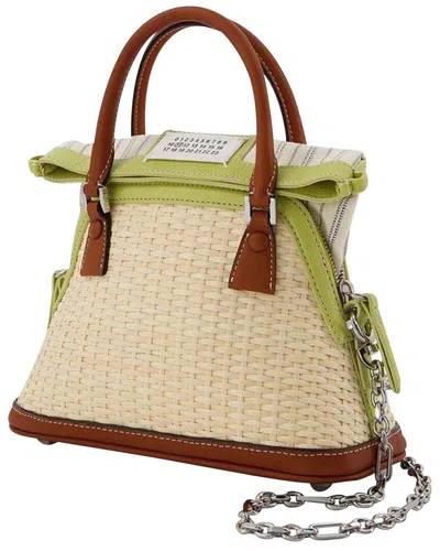 MAISON MARGIELA MAISON MARGIELA YELLOW OTHERS 5AC CLASSIQUE MICRO HANDBAG