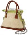 Maison Margiela Yellow Others 5ac Classique Micro Handbag In Multi