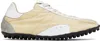 Maison Margiela Sneakers Sprinters In Pelle E Cotone Beige In Ha775 Yellow Pale/wh
