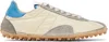 Maison Margiela Studded Sole Low Top Sprinters In Ha815 Lemon/white/gr