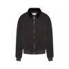 Maison Margiela Yoke Caban Jacket Man Black In Black