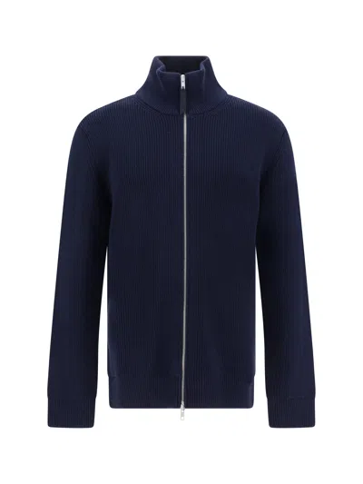 Maison Martin Margiela - Cardigan ⑭ Navy Maison Margiela - NAVY BLUE CARDIGAN WITH EARMOCKS – LE LABO