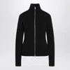 Maison Margiela Black Wool Zip-up Cardigan In Black