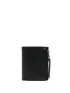 Maison Margiela Debossed-logo Wallet In 黑色