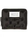 Maison Margiela "zipper Around" Wallet In Black
