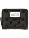 Maison Margiela "zipper Around" Wallet In Black