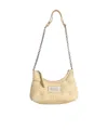 Maison Margiela Micro Hobo Shoulder Bag With Chain Strap In Nude