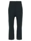 Maison Margiela Distressed Graffiti Joggers Elastic Waistband In Blue