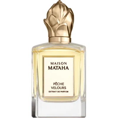 Maison Mataha Peche Velours Extrait De Parfum In Transparent