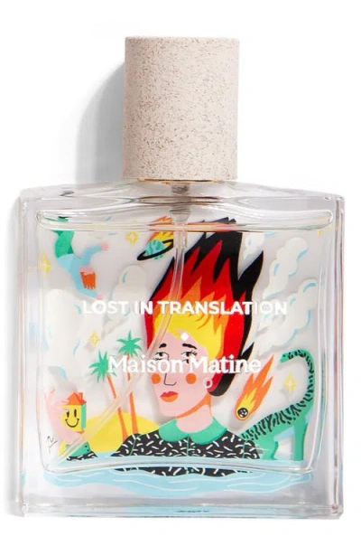 Maison Matine Lost In Transparent