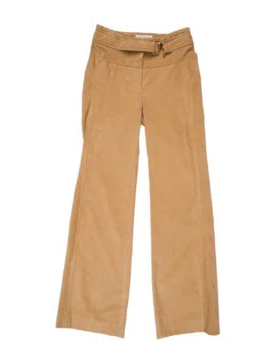 Pre-owned Maison Mayle Wide Leg Pants In Neutral