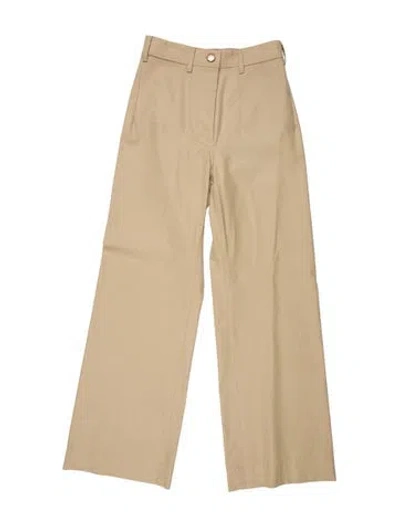 Pre-owned Maison Mayle Wide Leg Pants In Neutral