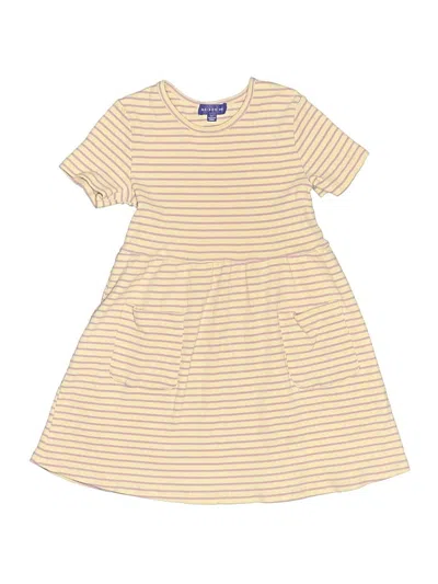 Pre-owned Maison Me Kids' Dress In Brown