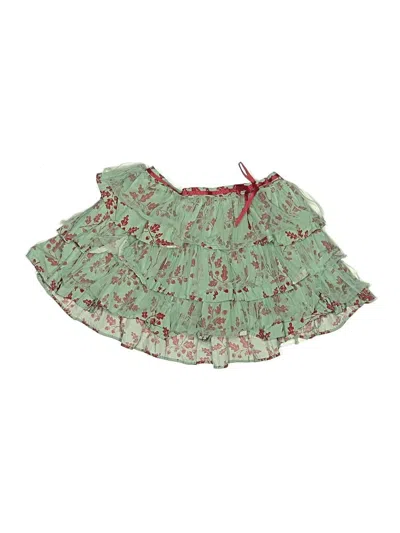 Pre-owned Maison Me Kids' Skirt In Green