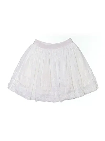 Pre-owned Maison Me Kids' Skirt In White