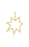 Maison Mellerio 18k Yellow Gold L'etoile Charm With Diamond
