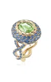 Maison Mellerio 18k Yellow Gold Out Of The Blue Ring