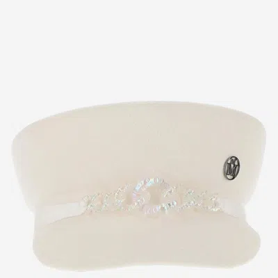 Maison Michel 110806001 Beret In White