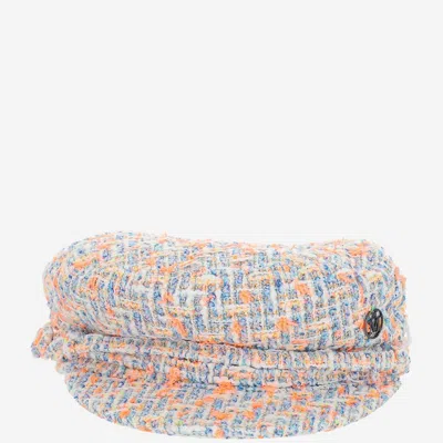 Maison Michel 2213053001 Flat Cap In Multicolor
