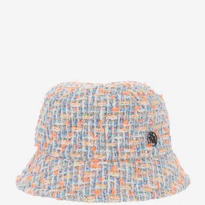 Maison Michel 2290024001 Tweed Bucket Hat In Multi