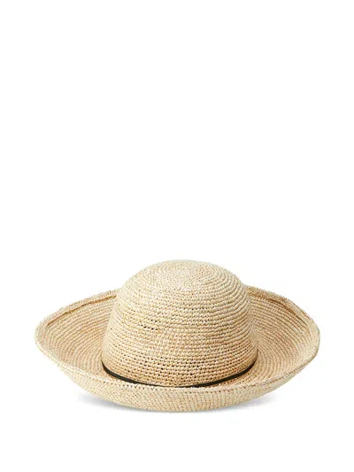 Maison Michel Alicia Hat In Neutral