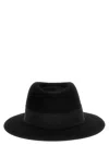 Maison Michel 'andre' Hat With Ribbon Band And Wide Brim