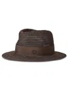 Maison Michel Andre Strap-detail Sun Hat In Brown