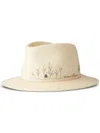 Maison Michel Andre Straw Fedora Hat In 中性色