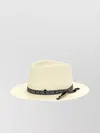 Maison Michel 'andre' Wide Brim Woven Texture Hat