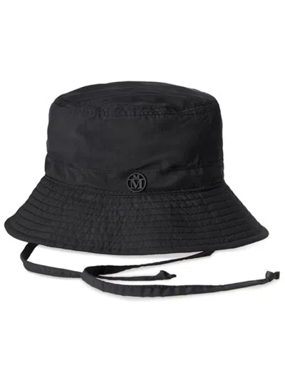 Maison Michel Angele Bucket Hat In Black