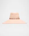 Maison Michel Anne Jewel Strass Felt Wool Fedora Hat