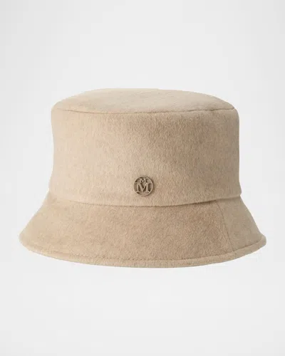 Maison Michel Axel Cashmere Bucket Hat