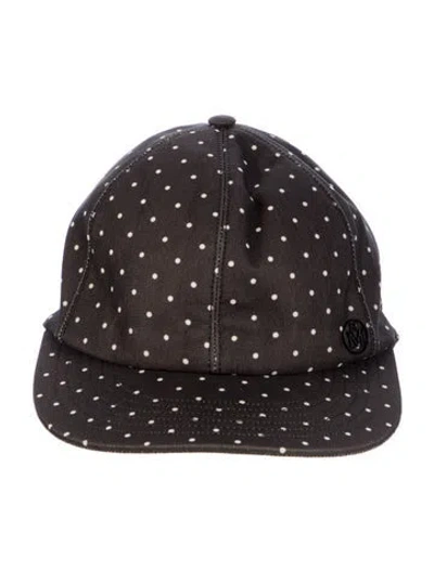 Pre-owned Maison Michel Baseball Cap In Black