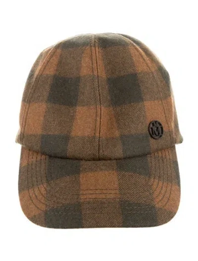 Pre-owned Maison Michel Baseball Cap W/tags In Green