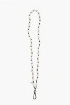 Maison Michel Beaded Martine Shoulder Strap To Attach To Hat Loop