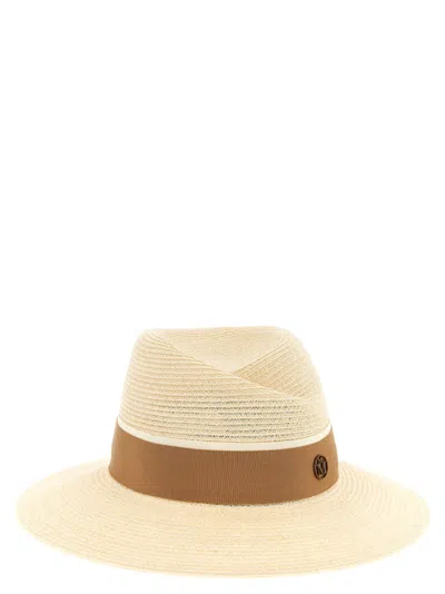 Maison Michel Beige Virginie Hat