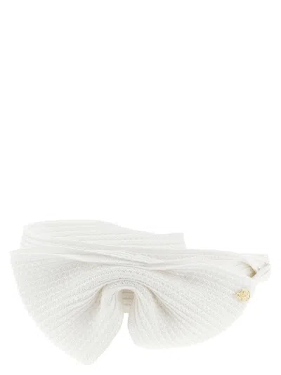 Maison Michel Beth Headband In White