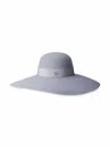 Maison Michel Blanche Fur Felt Hat In Grey