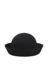 Maison Michel Bow-detailed Hat In Black