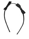 Maison Michel Brianna Bow-embellishment Headband In Black